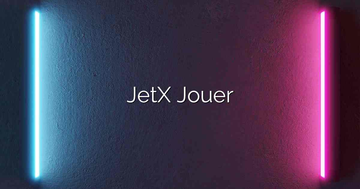 JetX Jouer